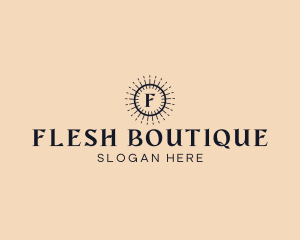 Upscale Sun Boutique logo design