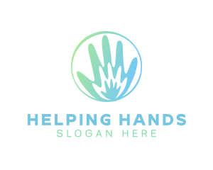 Helping Hand Organization logo design