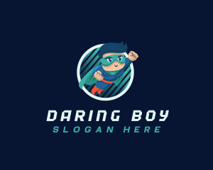 Superhero Kid Boy logo