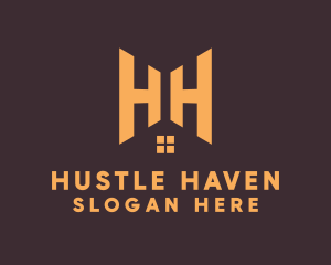 Double H House  logo design