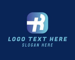 Icon - Application Icon Letter R logo design