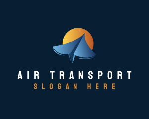 Paper Plane Logistics logo design