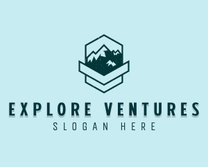 Mountain Climbing Explorer logo design