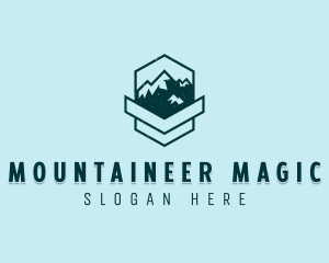 Mountain Climbing Explorer logo design