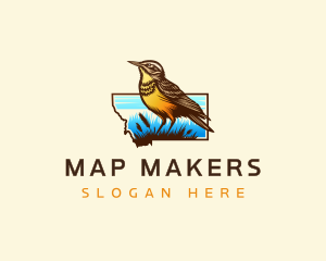 Montana Wildlife Bird logo design