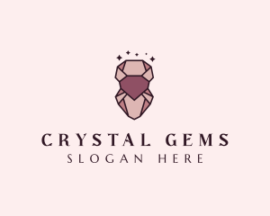 Jewelry Crystal Diamond  logo design