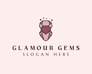 Jewelry Crystal Diamond  logo design