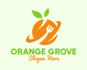 Orange Fruit Planet logo