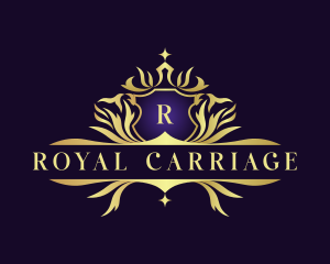 Luxury Royalty Crest Decorative logo design