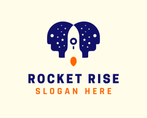 Human Rocket Launch logo