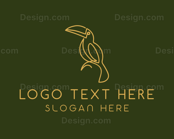 Toucan Fashion Bird Logo