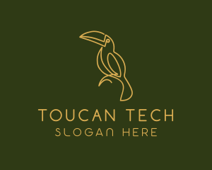 Toucan Fashion Bird logo design