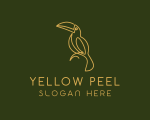 Toucan Fashion Bird logo design