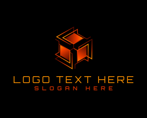 Tech Box Cube Logo