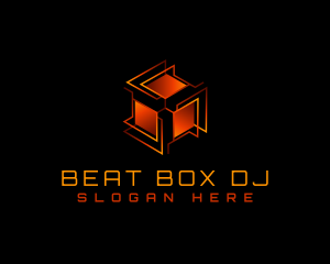 Tech Box Cube logo design