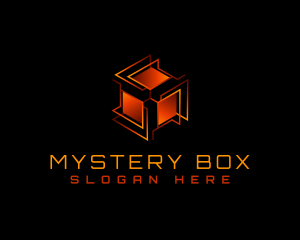 Tech Box Cube logo design