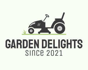 Grass Lawn Mower  logo design