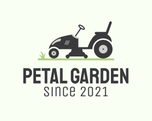 Grass Lawn Mower  logo design