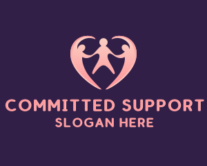 Family Parenting Support logo design