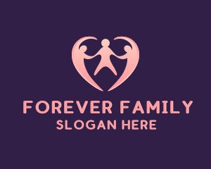 Family Parenting Support logo design