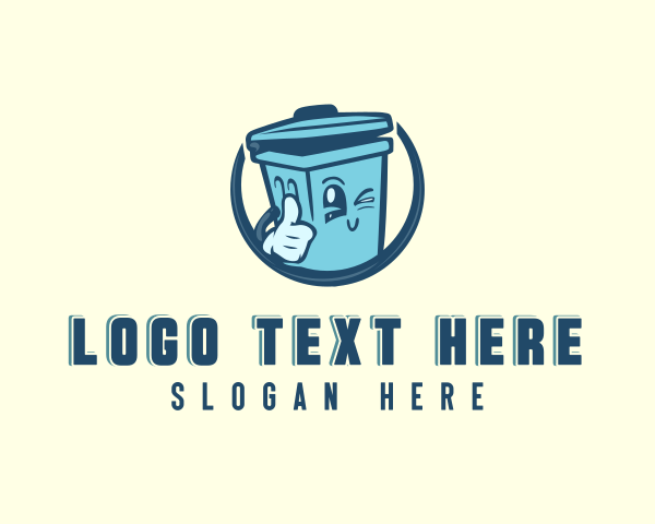 Recycling logo example 3