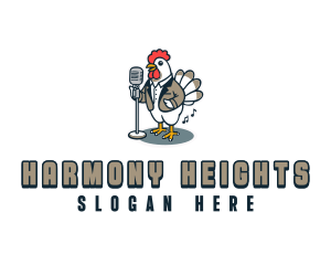 Chicken Singer Performer logo