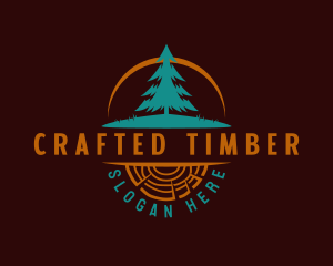 Tree Lumber Woodwork logo design