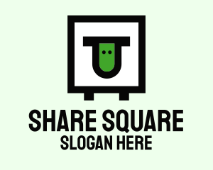 Square Box Sheep logo design