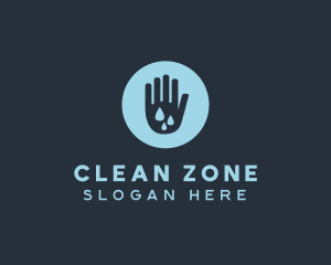 Water Clean Hand logo