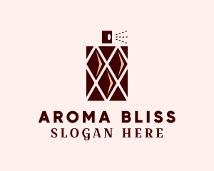 Cologne Scent Bottle  logo design