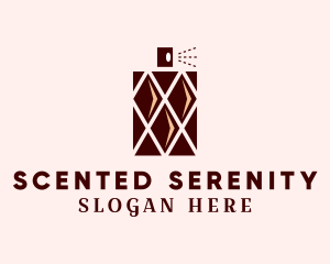 Cologne Scent Bottle  logo design