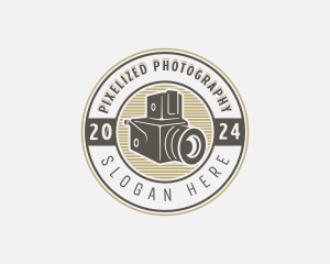 Vintage Video Camera logo design