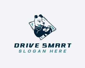 Pet Dog Driving logo
