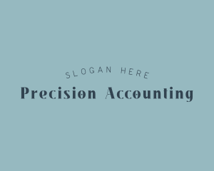 Professional Accounting Firm logo design