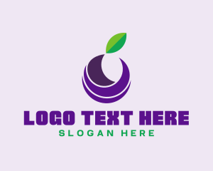 Organic Acai Fruit logo