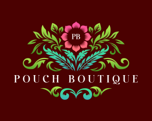 Luxury Flower Boutique logo design