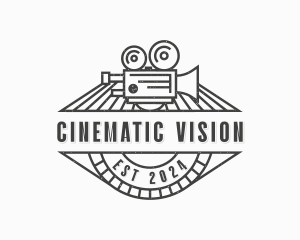 Camera Film Cinema logo design