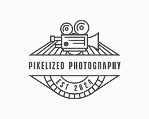 Camera Film Cinema logo design