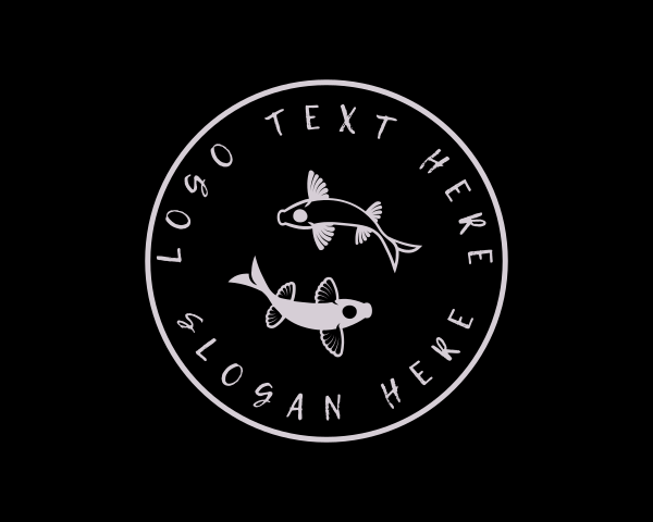Pisces logo example 2