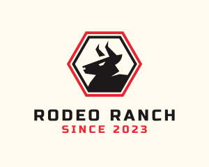 Bull Steakhouse Rodeo logo design