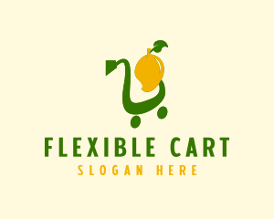 Mango Shopping Cart logo design