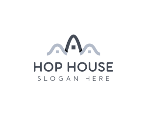 Roofing Housing Property logo design