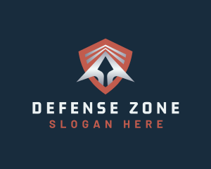 Arrow Shield Protection logo design