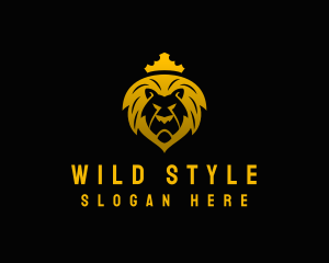 Royal Wild Lion logo design