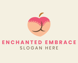 Erotic Peach Panty logo design