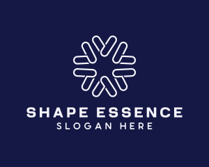 Paper Clip Shape logo