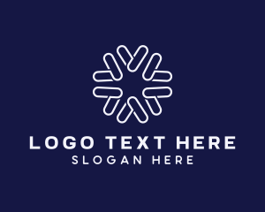 Shape - Paper Clip Shape logo design