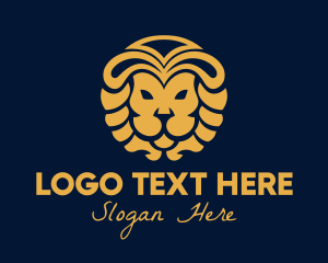 Golden Lion Luxury Logo