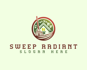 Sweep Cleaning Broom logo