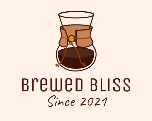 Modern Coffee Carafe logo design